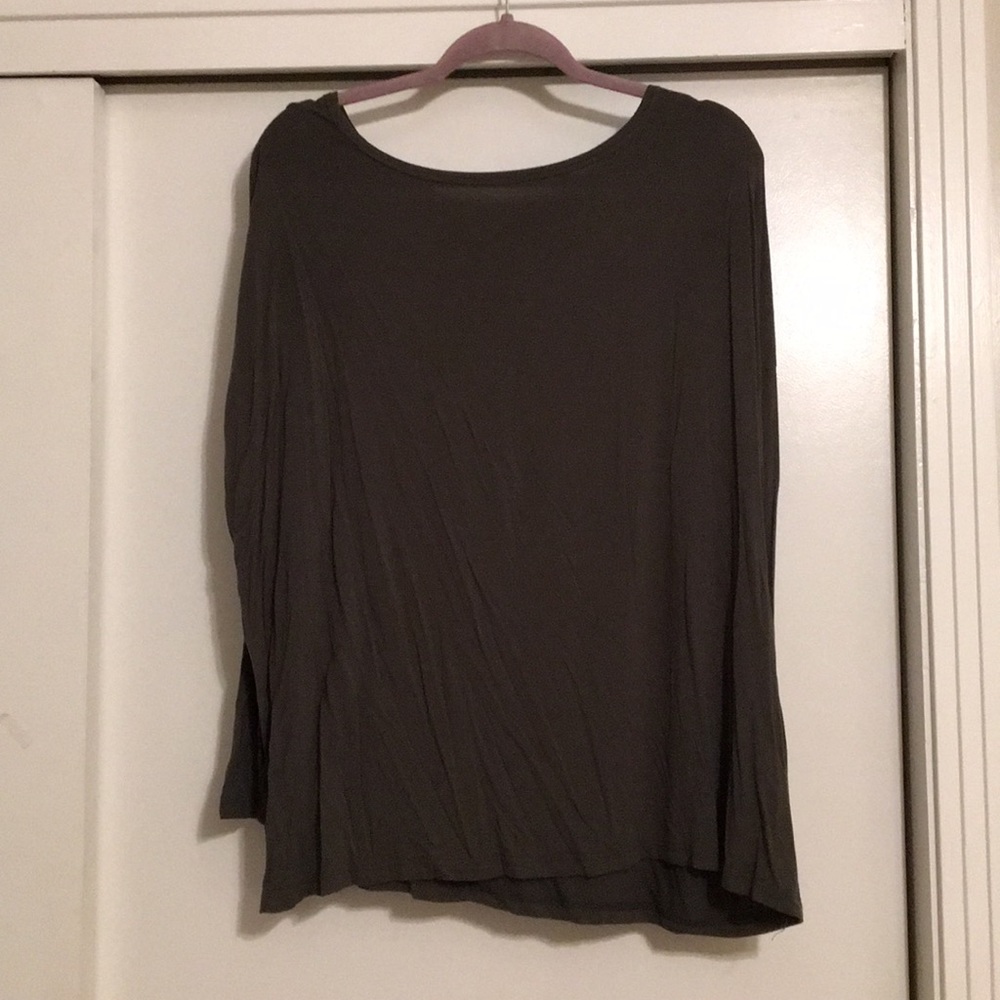 Olive Long sleeve Piko